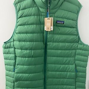 Patagonia Gather Green Down Vest